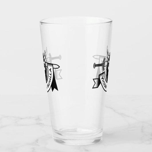 Sieg oder Valhalla Viking Glas (Links)
