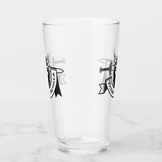 Sieg oder Valhalla Viking Glas (Rechts)
