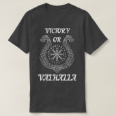 Sieg oder Valhalla Viking Valhalla T-Shirt (Design vorne)