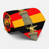 Sieg-Spalte (siegessaule), Berlin, deutsche Flagge Krawatte (Gerollt)