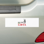 Sieg u. Freiheit für Libyen Autoaufkleber (Auf Auto)