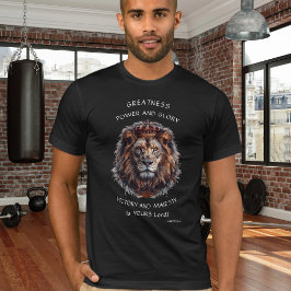 Sieg und Power King of Creation Lion T-Shirt