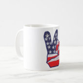 Sieg USA Kaffeetasse (Vorderseite Links)