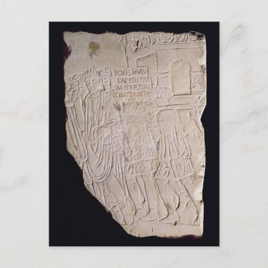 Sieg von Konstantin dem Großen über Postkarte (Vorderseite)