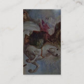 Sieg von St James, den der Apostel auf festmacht, Visitenkarte (Rückseite)