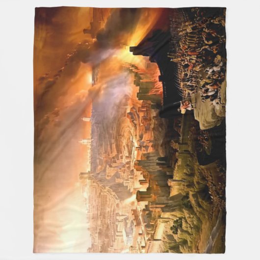 SIEGE JERUSALEM FLEECEDECKE (Vorderseite)