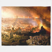 SIEGE JERUSALEM FLEECEDECKE (Vorderseite (Horizontal))