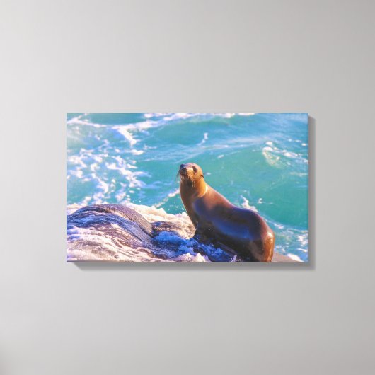 Siegel 2 - Sie sehen mich noch an! Leinwanddruck (Vorderseite)