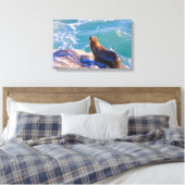 Siegel 2 - Sie sehen mich noch an! Leinwanddruck (Insitu (Schlafzimmer))