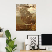 Siegel 4:35 Schiff Poster (Heimbüro)