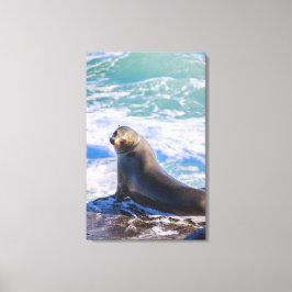 Siegel 4 - Du musst aufhören, mich anzusehen! Leinwanddruck