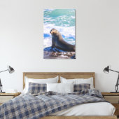 Siegel 4 - Du musst aufhören, mich anzusehen! Leinwanddruck (Insitu (Schlafzimmer))