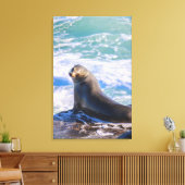 Siegel 4 - Du musst aufhören, mich anzusehen! Leinwanddruck (Insitu (Wohnzimmer))