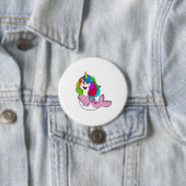 Siegel als Einhorn Button (Beispiel)