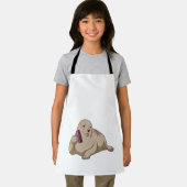 Siegel als Friseur mit Kamm Schürze (Insitu)