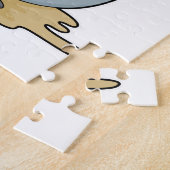 Siegel als Hiker mit Rucksack Puzzle (Seite)