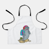 Siegel als Hiker mit Rucksack Schürze (Vorderseite)