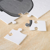 Siegel als Koch mit Koch Hut Puzzle (Seite)