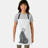 Siegel als Koch mit Koch Hut Schürze (Insitu)