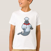 Siegel als Koch mit Pan & Spatula T-Shirt (Vorderseite)