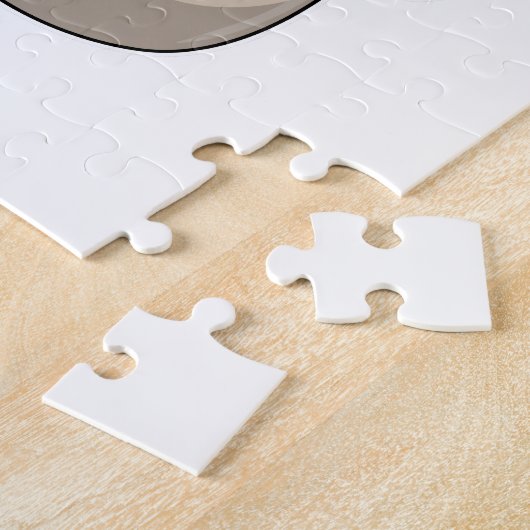 Siegel als Maler mit Pinsel Puzzle (Seite)