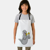 Siegel als Musiker mit Maracas Schürze (Insitu)