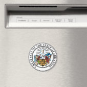 Siegel Arkansas Staat USA Magnet (In Situ (Geschirrspüler))