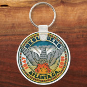 Siegel Atlanta, Georgien Schlüsselanhänger (Vorderseite)