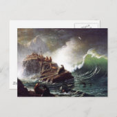 Siegel auf den Felsen, Farallon - Bierstadt Postkarte (Vorne/Hinten)