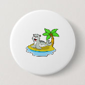 Siegel auf Island Button (Vorderseite)