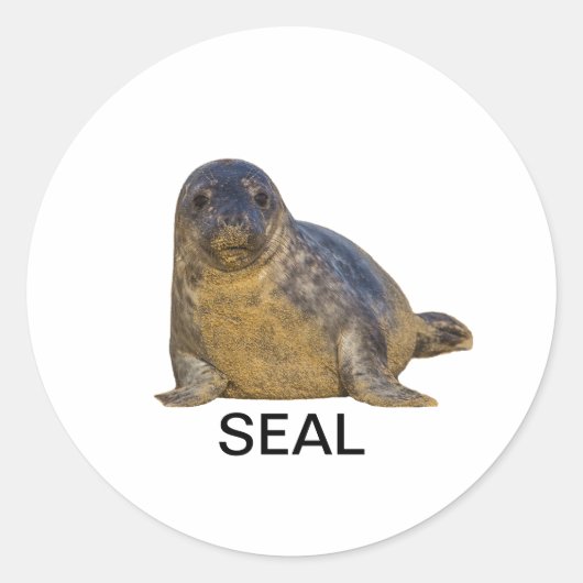 Siegel-Aufkleber 02 Runder Aufkleber (Vorderseite)