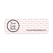 Siegel-Aufkleber für die benutzerdefinierte Logo-S (Vorne)