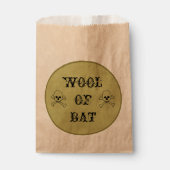 Siegel aus Wolle von Fledermauswitter Geschenktütchen (Vorderseite)