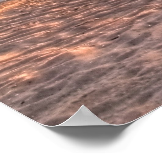 Siegel Beach, CA Leinwand Poster (Ecke)