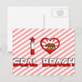 Siegel Beach, CA Postkarte (Vorne/Hinten)
