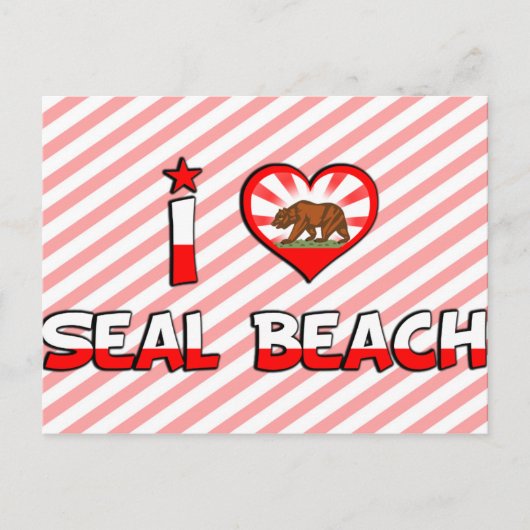 Siegel Beach, CA Postkarte (Vorderseite)