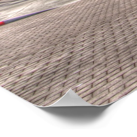 Siegel Beach California Poster (Ecke)