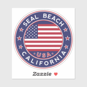 Siegel Beach California, Siegel Beach Aufkleber