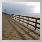 Siegel Beach Pier Poster (Vorne)