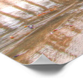 Siegel Beach Pier Poster (Ecke)