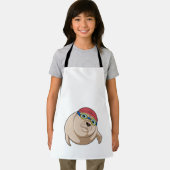 Siegel beim Baden mit Schwimmbrille Schürze (Insitu)