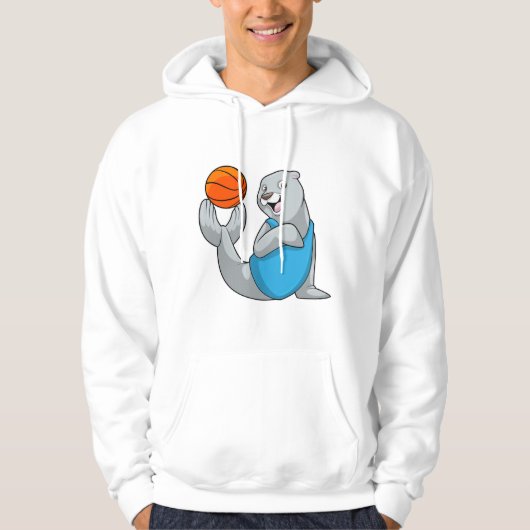 Siegel beim Basketball Sports Hoodie (Vorderseite)
