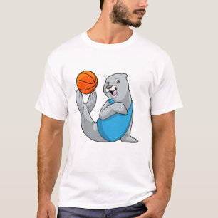 Siegel beim Basketball Sports T-Shirt
