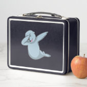 Siegel beim Hip Hop Dance Dab Metall Brotdose (Beispiel)