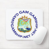 Siegel blaue Wartungstafel Mousepad (Mit Mouse)