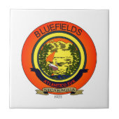 Siegel Bluefields, Nicaragua Fliese (Vorderseite)