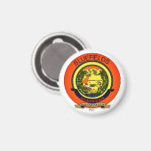 Siegel Bluefields, Nicaragua Magnet (Vorderseite/Rückseite)