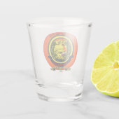 Siegel Bluefields, Nicaragua Schnapsglas (Rückseite)