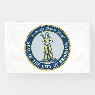 Siegel Brooklyn (Stadtbezirk New York) Banner