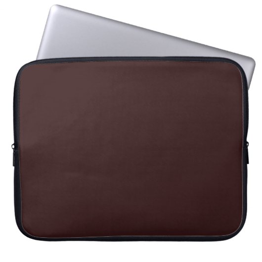 Siegel Brown Laptopschutzhülle (Vorderseite)